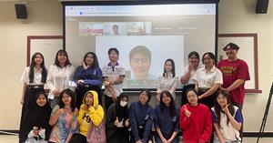 คณะศิลปศาสตร์จัดโครงการภาษาฝรั่งเศสเพื่อวิชาชีพ กิจกรรมย่อยที่ 1 > </a><div style=